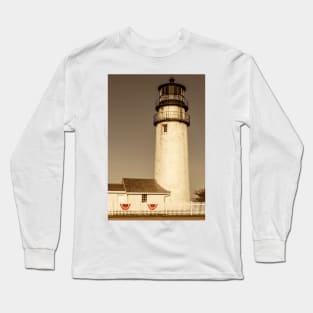 Highland Lighthouse Cape Cod Long Sleeve T-Shirt